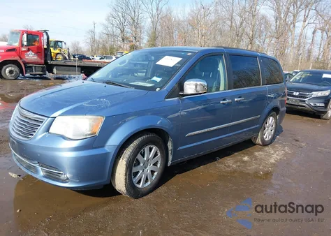 2012 Chrysler Town & Country Touring-L from USA, damaged, VIN 2C4RC1CG5CR181782